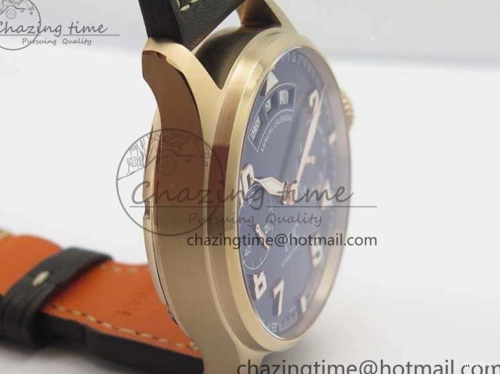 MIROTIME 0730 Big Pilot Real PR IW502701 RG YLF 1:1 Best Edition Blue Dial On Calfskin Strap A Classic 7225